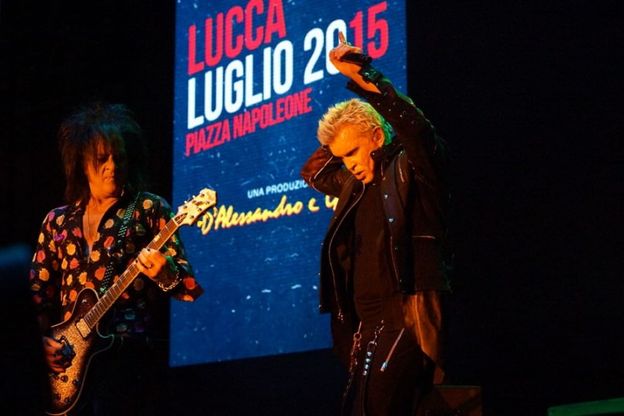 Billy Idol Kings & Queens of the Undergound Tour 2015
