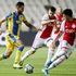 Champions, playoff: l'Ajax si salva a Nicosia, sorridono Bruges e Slavia Praga