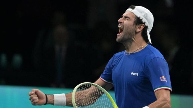 Il punto pazzesco di Berrettini in Davis: la volée è un miracolo