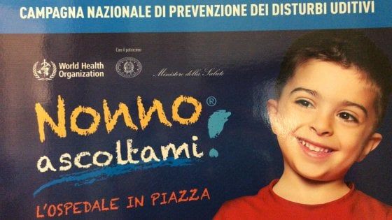 "Nonno Ascoltami", in 6 piazze pugliesi l'iniziativa per prevenire e curare la sordità