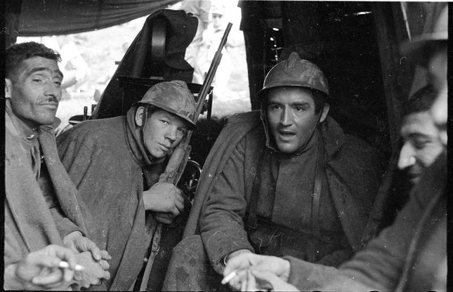 Sul set con Mario Monicelli, 'La grande guerra' negli scatti dell'aiuto Maffei