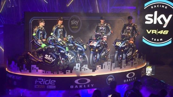 Moto, svelato il team Sky VR46: ''Tanto talento per puntare in alto''
