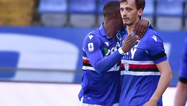 Sampdoria Verona 3-1, Jankto, Gabbiadini e Thorsby la ribaltano nella ripresa