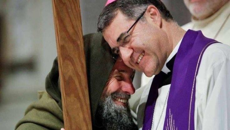 L'arcivescovo Lorefice: "Biagio Conte ci ha insegnato che la Chiesa è forte se sta con i deboli"