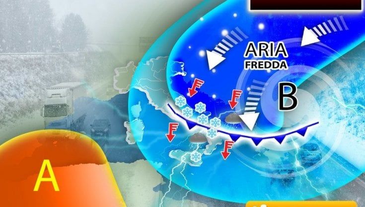 Previsioni meteo, fino a martedì grasso nuovo impulso gelido dalla Russia con neve in pianura. Poi un assaggio di primavera