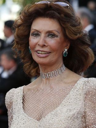 Sofia Loren a Napoli per il nuovo film