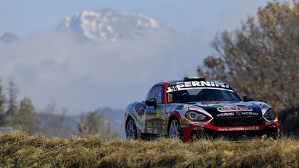 L'Abarth 124 rally vince al Tour de Corse categoria FIA R-GT nel giorno del 70° anniversario della Casa dello Scorpione
