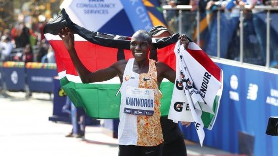 Maratona di New York: dominio keniano con Kamworor e Jepkosgei