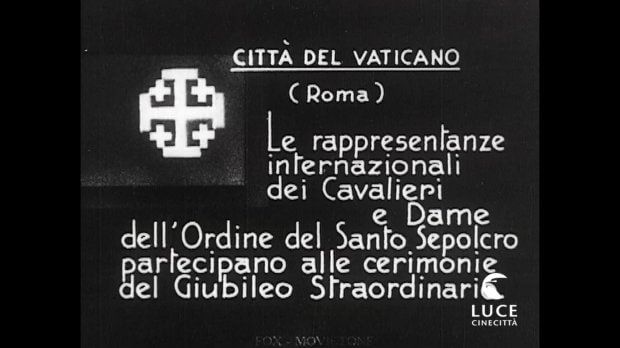 Cavalieri e Dame dell'Ordine del Santo Sepolcro al Giubileo Straordinario  