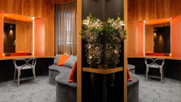 Milano, al teatro degli Arcimboldi vince il camerino "Diorama" ristrutturato dallo studio Calvi Ceschia Viganò Architetti Associati