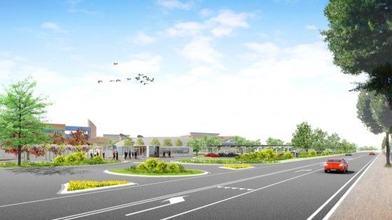 Parma, il nuovo centro Cavagnari all'insegna del verde