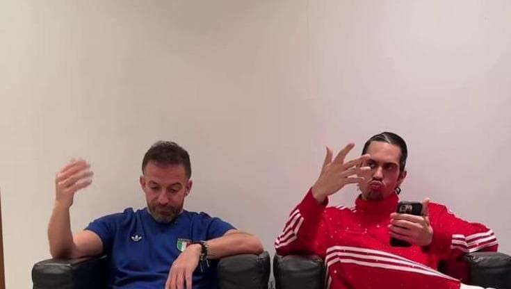Tra Del Piero e Mahmood arriva Sal Da Vinci: il campione e il cantante al ritmo di "Per sempre sì"