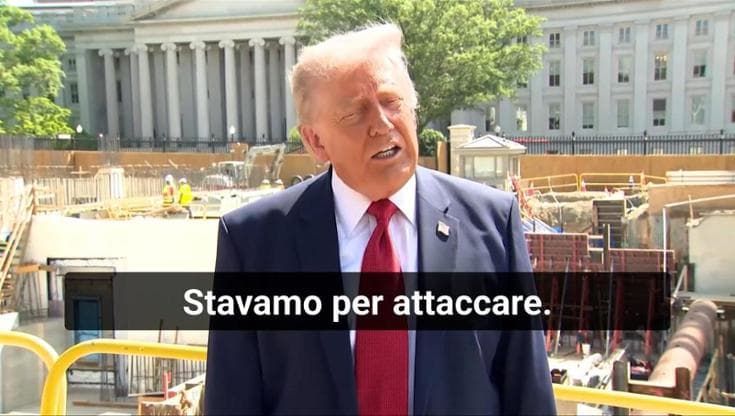 Iran, Trump: "I Paesi del Golfo sapevano che avevo deciso di attaccare. Aspettiamo qualche giorno"