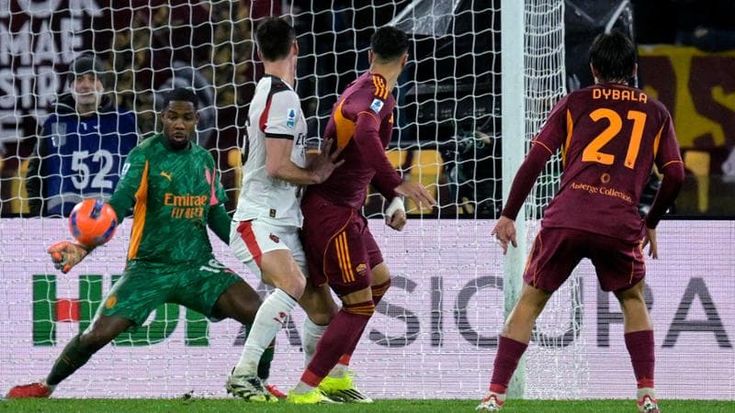 Maignan, la borraccia magica per i rigori stavolta non funziona: e Pellegrini fa gol