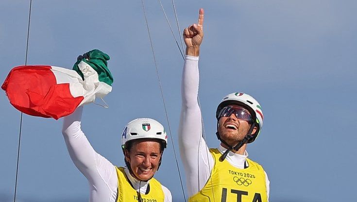 Vela, oro alle Olimpiadi per Ruggero Tita e Caterina Banti nel Nacra 17