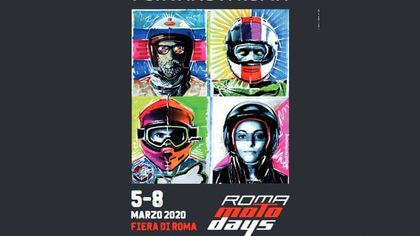 Roma Motodays, il poster è pura arte
