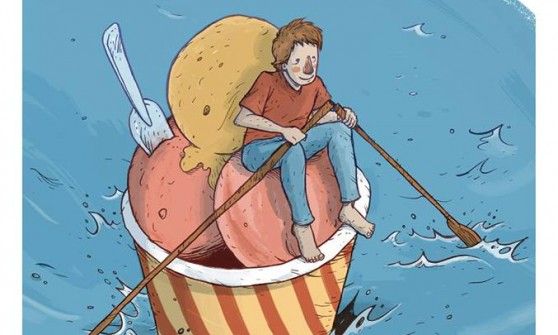 Il gelato si paga doppio per aiutare la gelateria, maratona-Genova per gli ansaldini
