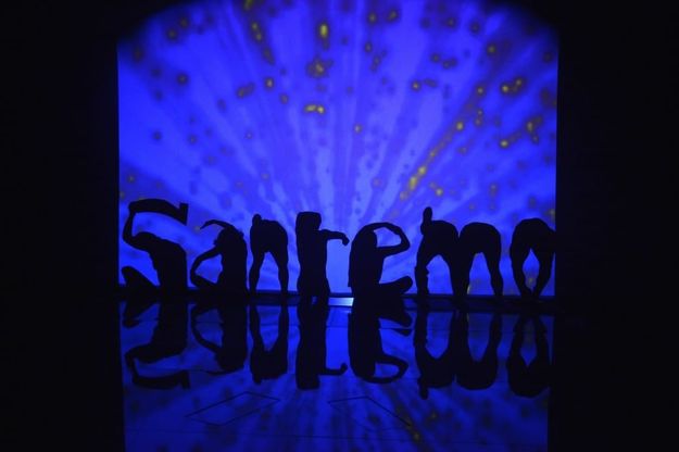 Ombre cinesi nelle coreografie dei Pilobolus su musica di Alicia Keys e Toni Renis