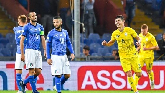 Italia-Ucraina 1-1: segna Bernardeschi, ma gli azzurri non sanno più vincere