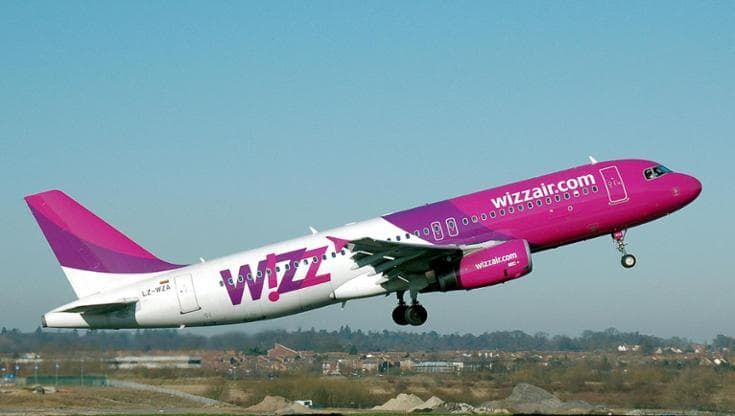 Due aerei WizzAir basati a Palermo: nuove rotte per l’estate