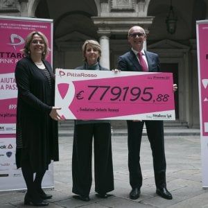 PittaRosso per la ricerca: quasi 800mila euro alla Fondazione Veronesi