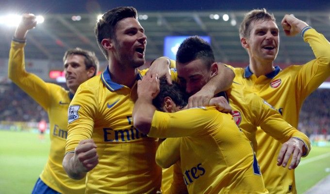 Inghilterra, Arsenal senza ostacoli: in Galles arriva il tris
