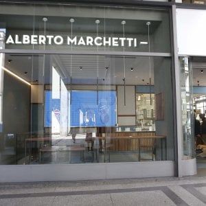 Il bar di Profondo Rosso per la nuova bottega del gelato di Marchetti