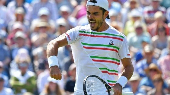 Tennis, Eastbourne: Fabbiano si ferma in semifinale