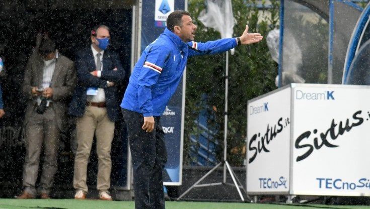 Sampdoria, D'Aversa: "Complimenti alla squadra per come si è espressa"