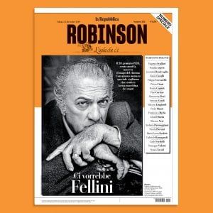 Un Robinson tutto sul mago Fellini