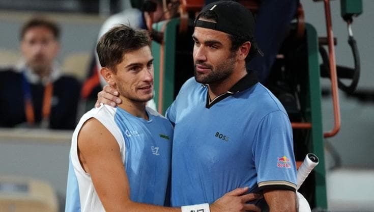 Souvenir d’Italie: Cobolli trova Arnaldi, Berrettini esce in lacrime