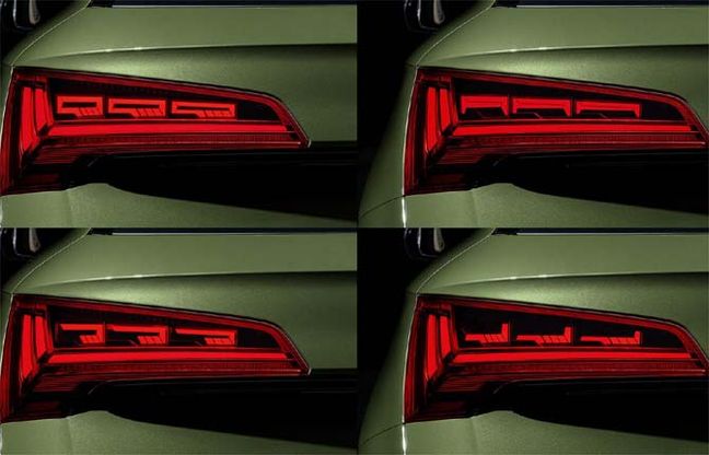 Fari digitali, la sfida dell'Audi