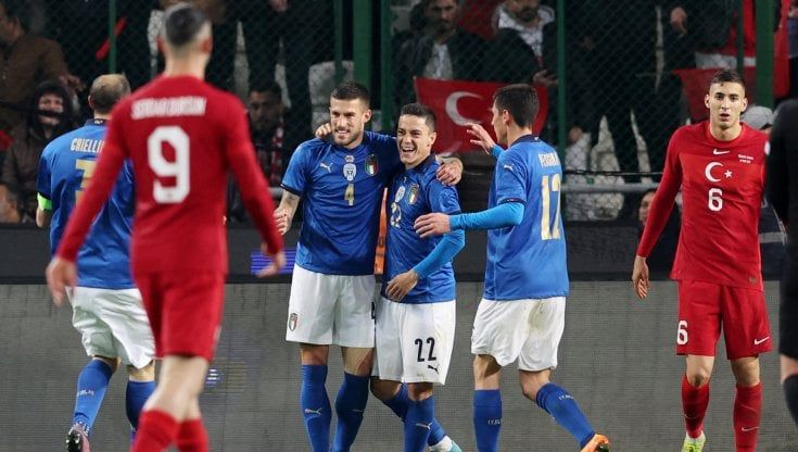 Turchia-Italia 2-3: Cristante e doppietta di Raspadori, dagli azzurri qualche cenno di risveglio