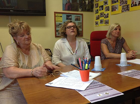 Per Michelle, contro il femminicidio:<br />"Violenza su donne in crescita a Parma"