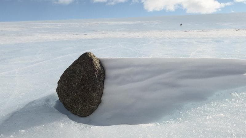 I meteoriti in Antartide saranno sempre più difficili da trovare a causa del cambiamento climatico