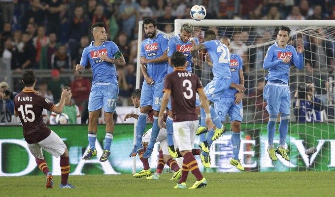 Roma-Napoli 2-0: doppio Pjanic, &egrave; festa giallorossa