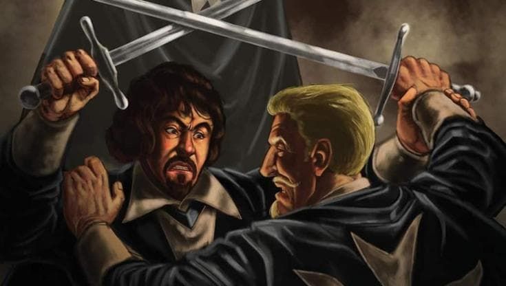 Caravaggio: a Palazzo Venezia la biografia a fumetti del maestro del Seicento