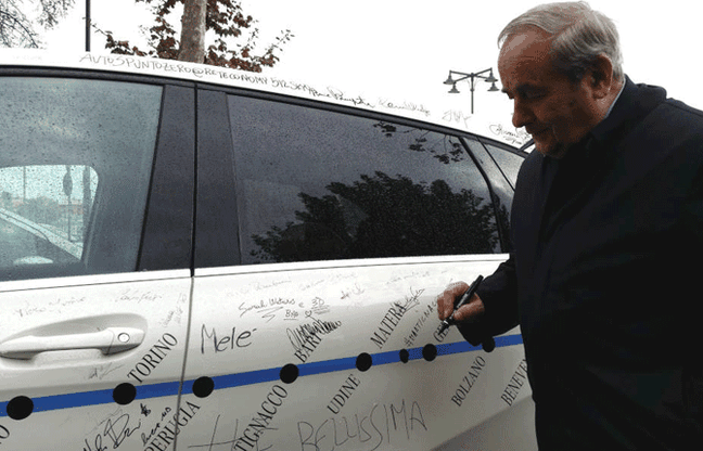 #IoSonoElettrica, l'eco-tour Mercedes arriva a Matera
