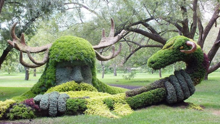 Quando la natura incontra l'arte: le statue verdi di Montreal