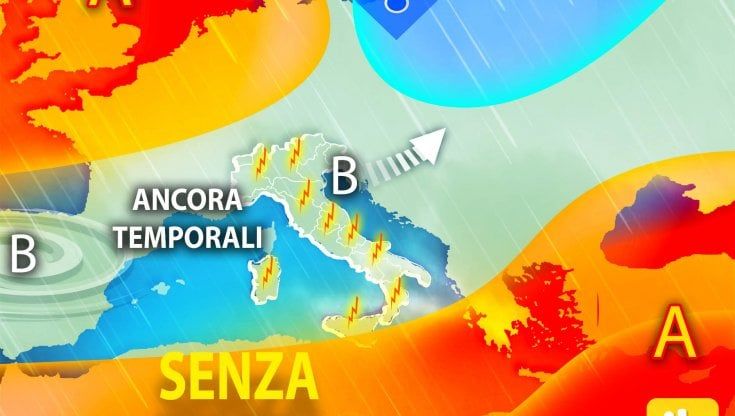 Previsioni meteo: giugno senza l’asfissiante anticiclone africano, ancora temporali
