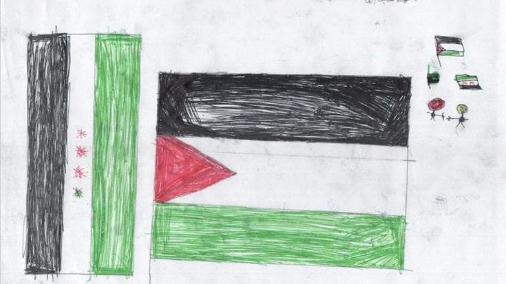 Gaza vista con gli occhi dei suoi bambini: i disegni dei piccoli nel Museo della pace a Bari