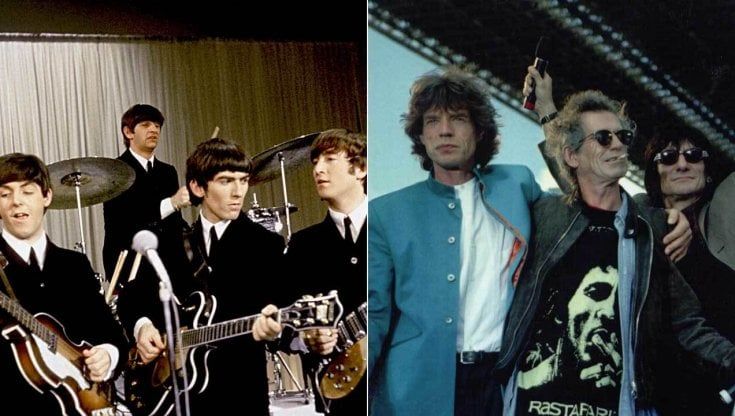 Beatles vs Stones, l'eterna lotta per essere i migliori