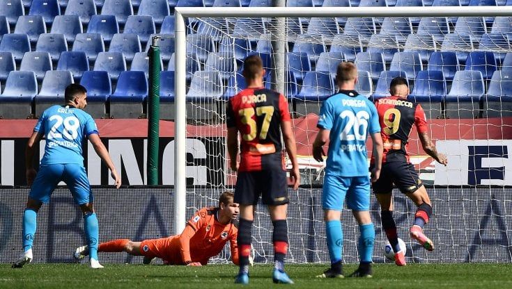 Genoa-Spezia 2-0: Scamacca e Shomurodov spingono i rossoblu verso la salvezza