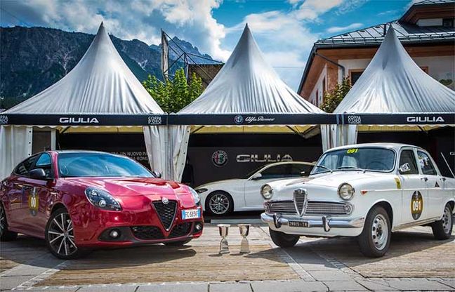 All’Alfa Giulietta TI la "Coppa d'Oro delle Dolomiti 2016"