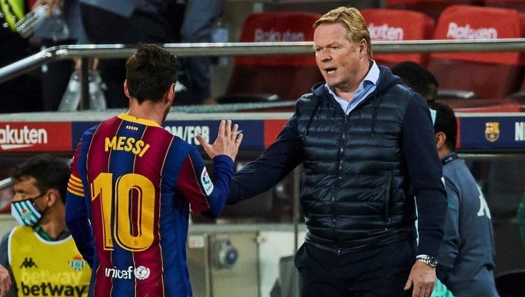 Barcellona, Koeman: "Con Messi siamo più forti ma ho dubbi sulla rosa"