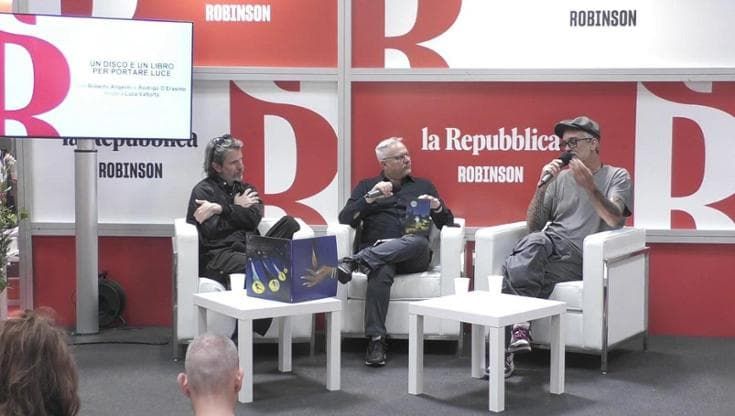 Arena Repubblica Robinson, un disco e un libro per portare la luce