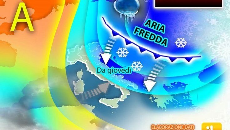 Previsioni meteo, anticiclone coi giorni contati: da metà settimana tornano il freddo e la neve a bassa quota