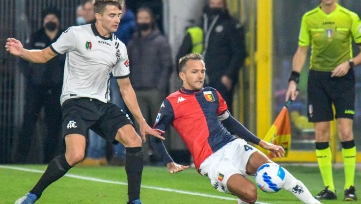 Spezia-Genoa 1-1: i padroni di casa sprecano, i rossoblù riprendono il derby con Criscito