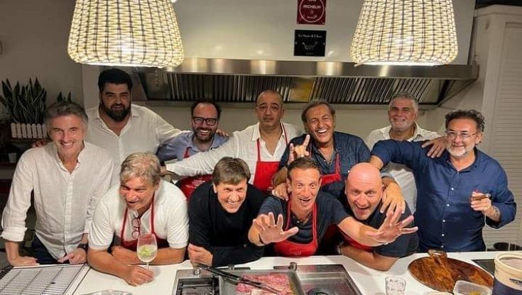 Morandi a Mondello 25 anni dopo aver conosciuto la moglie Anna