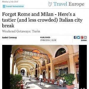 La scelta degli irlandesi: "Visitare Roma o Milano? No, meglio Torino"